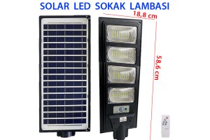HERO (HL-5153) 200W SOLAR SOKAK ARMATÜRÜ