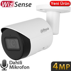 DAHUA (IPC-HFW2441S-S) 4MP 3.6MM STARLITE WIZ SENSE IP67 IK10 METAL SD SESLİ BULLET IP KAMERA 30MT