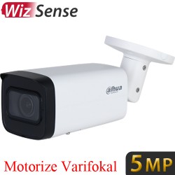 DAHUA (IPC-HFW2541T-ZAS) 5MP 2.7mm-13.5mm IP67 IK10 WIZ SENSE 120DB WDR SD IR BULLET IP KAMERA 60MT.