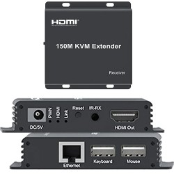 NOVACOM (NVC-KVM150M) KVM EXTENDER 150MT HDMI+USB+IR 1080P 148,5MHZ 