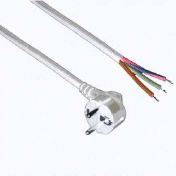 FREELINK (E3443) 3MT.POWER KABLO 3*1mm AÇIK UÇ BEYAZ 