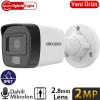 HIKVISION (DS-2CD1021G2-LIUF) 2MP 2,8MM SMART HYBRİD LİGHT FEXED IR BULLET KAMERA 20MT SESLİ
