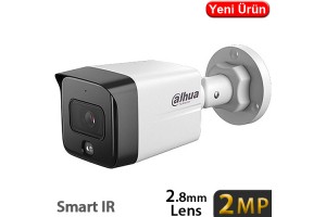 DAHUA (IPC-HFW1230TC1-SA) 2MP 2.8MM SD KART DAH. MİK. METAL SMART IR BULLET IP KAMERA-30MT.