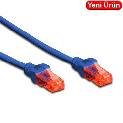 DIGITUS (DK.1617.020.B) 2 MT. CAT6 UTP LSZH BAKIR PATCH KABLO MAVİ