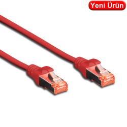 DIGITUS (DK.1617.050.R) 5 MT. CAT6 UTP LSZH BAKIR PATCH KABLO KIRMIZI
