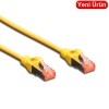 DIGITUS (DK.1617.0025.Y) 0.25 MT. CAT6 UTP LSZH BAKIR PATCH KABLO SARI