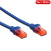 DIGITUS (DK.1617.030.B) 3 MT. CAT6 UTP LSZH BAKIR PATCH KABLO MAVİ