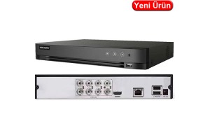 HIKVISION (DS-7208HGHI-M1/C) 8 KANAL 720P 1xHDMI 1x4TB RJ45 10xIP HD-TVI HIBRIT KAYIT
