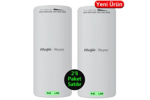 RUIJIE (RG-EST100-E) 300MHZ 2x2MIMO 8DBI 2.4GHz OUTDOOR 2 Lİ PAKET ACCESS POINT