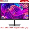 HIKVISION (DS-D5022F2-1V2S) 21.5 INC 1920X1080 SİYAH LED MONİTÖR (VGA+HDMI+SPEAKER+VESA)