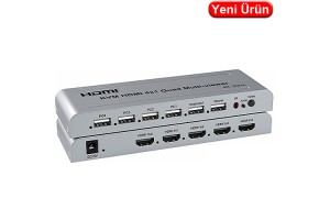 NOVACOM (NVC-HDSW4) KVM 4K 1X4 HDMI SWITCH 