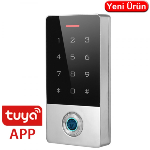 NOVACOM (NC-MW24PTU) VİLLA TİP PROXMTY KART+PARMAK İZİ+TUŞ TAKIMLI WIFI İNTERCOM (TUYA DESTEKLİ)