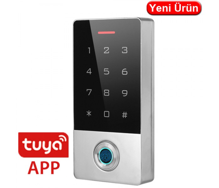 NOVACOM (NC-MW24PTU) VİLLA TİP PROXMTY KART+PARMAK İZİ+TUŞ TAKIMLI WIFI İNTERCOM (TUYA DESTEKLİ)