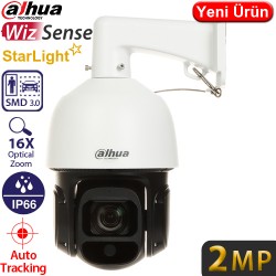 DAHUA (SD3D216NB-GNY) 2MP 16X OPTIK WIZ SENSE 120DB WDR 256 SD IP IR PTZ KAMERA 80MT.