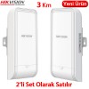 HIKVISION (DS-3WF3000-EI-5AC/P) 5Ghz 867Mbps 3KM OUTDOOR WIRELESS ACCESS POINT (KİT OLARAK SATILIR)