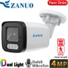 ZANUO (ZN-IPC-B1411C-S2-L-AS-2.8MM) 4MP 2.8MM DUAL LIGHT+SMD IP67 DAH.MİK 120dB WDR BUL.IP KAM. 40MT