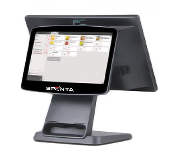 SPENTA (SP-185I-I5-SS) 8GB 128GB 18.5 İNÇ WIN11 WIFI+SPEAKER 11.6 İNÇ MÜŞTERİ MONİTÖRLÜ POS PC