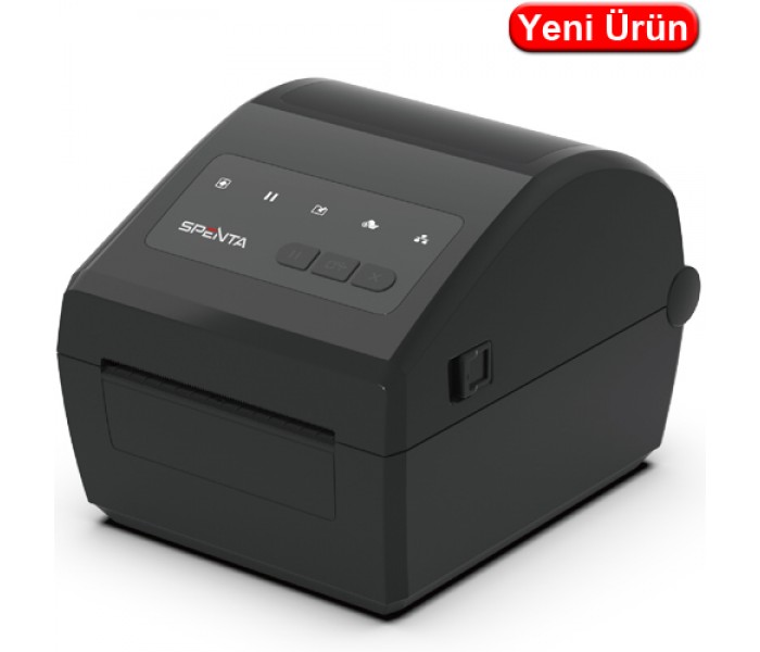 SPENTA (SPR-211D) 203DPI TERMAL BARKOD YAZICI SİYAH (USB+ETHERNET) 