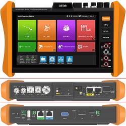 WANGLU (MT-8510) 8 INC EKRAN OTDR+TDR IP VE ANALOG KAMERA TEST 8GB HAFIZA WIFI