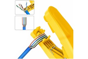 TRKLINK (TRK-E-02) ÇOK FONKSİYONLI CAT6 KABLOLAR İÇİN KABLO AYIRICI, DÜZENLEYİCİ VE KESİCİ