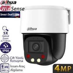 DAHUA (SD2C405NB-GNY-A-PV-S2) 4MP 2,7-13,5MM 5X OPTİK ZOOM PTZ IP66 IP SPEED DOME KAMERA-30MT