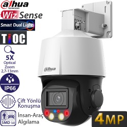 DAHUA (SD3E405DB-GNY-A-PV1) 4MP 2.7-13.5MM 5X TIOC 50M IR SESLI WIZSENSE PTZ KAMERA