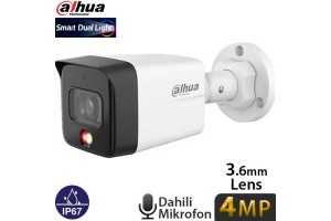 DAHUA (IPC-HFW1439TC1-SA-IL-0360B) 4MP 3.6MM 30M IR SESLI BULLET POE IP KAMERA