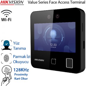 HIKVISION (DS-K1T343EFWX) YÜZ TANIMA TERMİNALI