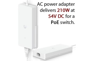 UBNT (UACC-ADAPTER-AC-210W) 54V 210W POE ADAPTÖR