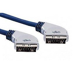 UPTECH (SCART-202) 3MT. SCART/SCART (E/E) ARA KABLO BLISTER AMBALAJ