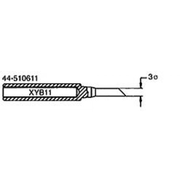 HAVYA YEDEK UÇ (510611) 3,0mm. (137ESD/136ESD/379/456DLX/988/107ESD) (XYTRONIC)