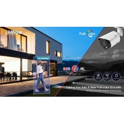 DAHUA IPC-HFW2249S-S-IL 2MP 3.6MM FULLCOLOR IP BULLET KAMERA (AKILLI İKİLİ AYDINLATMA,SMD+)