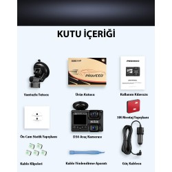 PRUVEEO D30 WI-FI 4K ARAC KAMERASI