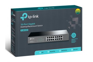 TP-LINK TL-SG1016D 16PORT 10/100/1000 YÖNETİLEMEZ SWITCH