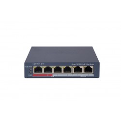 HIKVISION DS-3E1106P-EI/M 4XFE+2XFE MEGABİT 45W POE SWITCH