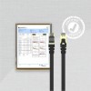 UNITEK CAT7 PATCH KABLO 10MT FLAT (C1897BK-10M)