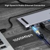 UNITEK UHUB15+ USB-C 4K BAGLANTI ISTASYONU (D1106AGY01)