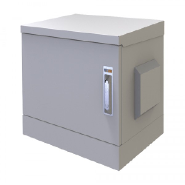 FREELINK (U1078) 7U ÇİFT CIDAR W=600 D=450mm DIŞ ORTAM BEYAZ KABİN 