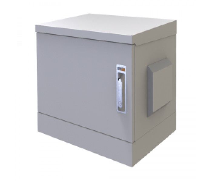 FREELINK (U1078) 7U ÇİFT CIDAR W=600 D=450mm DIŞ ORTAM BEYAZ KABİN 