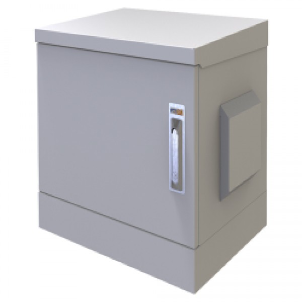 FREELINK (U1098) 9U W=600 D=450mm ÇİFT CIDAR DIŞ ORTAM BEYAZ KABİN 