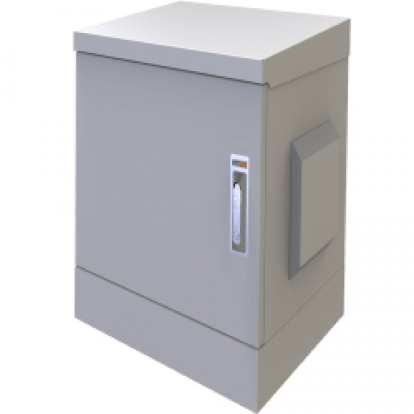 FREELINK (U1128) 12U ÇİFT CIDAR W=600 D=450mm DIŞ ORTAM BEYAZ KABİN 