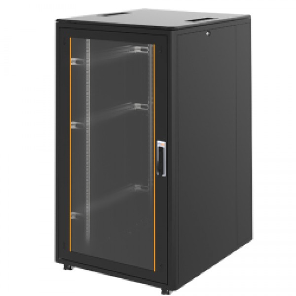 FREELINK (U1261) 26U DİKİLİ TİP W=600 D=800mm DİKİLİ TİP SİYAH KABİN 