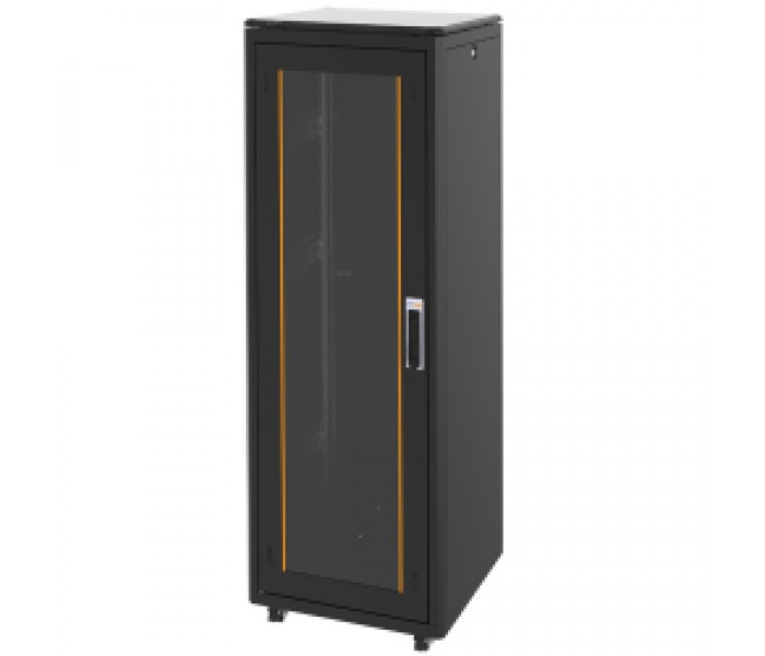 FREELINK (U1420) 42U DİKİLİ TİP W=600 D=600mm DİKİLİ TİP SİYAH KABİN 