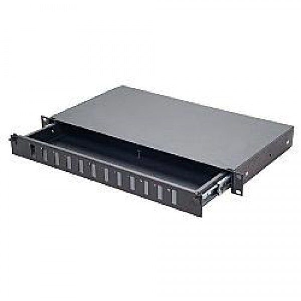 FREELINK (U9108) F/O SC DUPLEX 12 PORT 19 INC 1U PATCH PANEL TİP SONLANDIRMA KUTUSU EK KASET DAHİL 