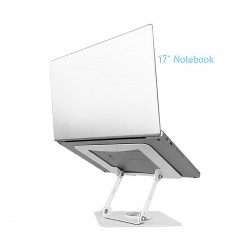 FRISBY FNC-5125ST TAŞINABİLİR KATLANIR ALÜMİNYUM NOTEBOOK STANDI 10-17