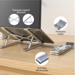 UNITEK MEKANIK KATLANABILIR LAPTOP STAND (OT155SL)