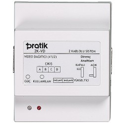 PRATİK KART (2K-VD4) 4 ÇIKIŞLI VIDEO DAĞITICI 