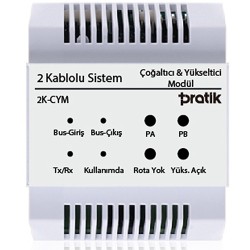 PRATİK KART (2K-CYM) ÇOĞALTICI VE YÜKSELTİCİ MODÜL