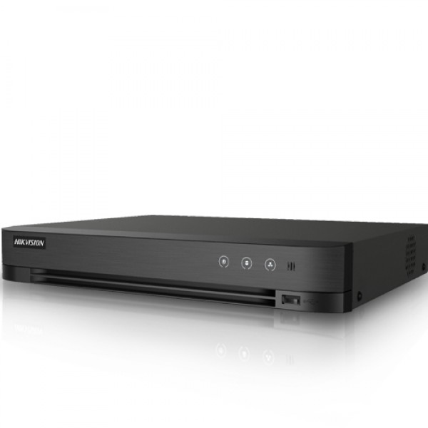 HIKVISION (İDS-7216HQHI-M1/S) 16 KANAL 2xSES 1xHDMI 1xVGA 1x10TB 8xIP HD-TVI HIBRIT AKILLI KAYIT H26