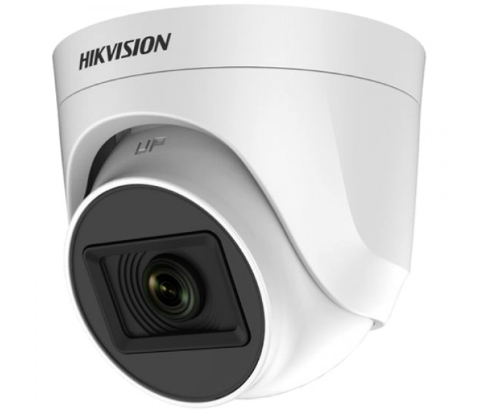 HIKVISION (DS-2CE76H0T-ITPF) 5MP 2.8MM HD-TVI MİNİ IR ULTRA LOW LIGHT 4IN1 DOME KAMERA-20MT. 